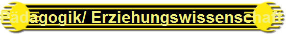 P�dagogik/ Erziehungswissenschaft (Education studies - secondary school)