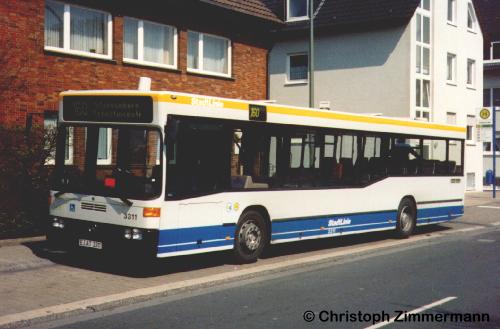 Bus 3311 der Essener Verkehrs-AG