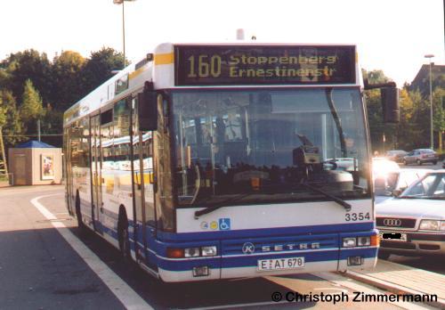 Bus 3354 der Essener Verkehrs-AG.