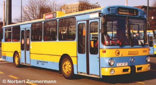 Bus 3501 der Essener Verkehrs-AG