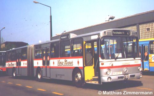 Bus 3621 der Essener Verkehrs-AG