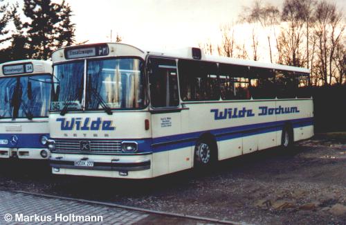 Bus BO-XK 277 des Bochumer Busunternehmers Karl E. Wilde