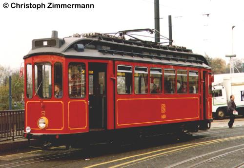 Museumswagen 500 der Essener Verkehrs-AG