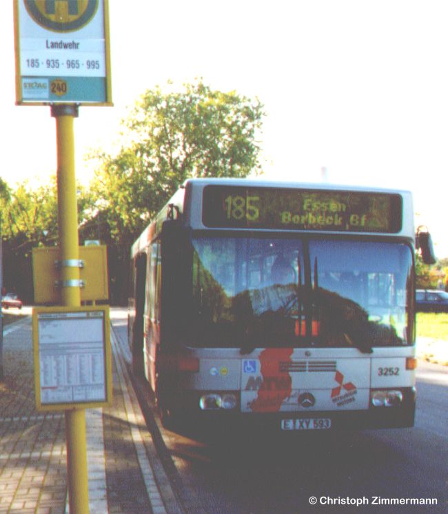 Bus 3252 der Essener Verkehrs-AG