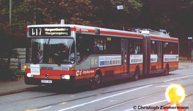 Bus 3725 der Essener Verkehrs-AG