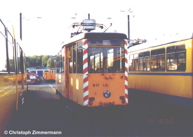 Arbeitswagen 617 der Essener Verkehrs-AG