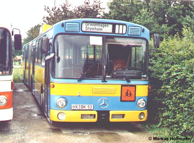 Bus HX-BK 53 des Busunternehmens Kirsch