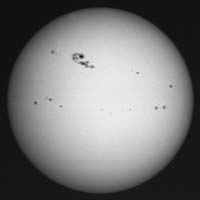 Sonne am 27.03.2001