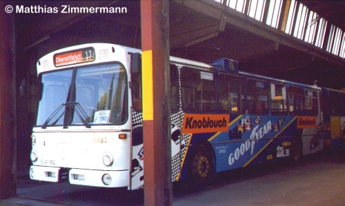 Bus 3452 der Essener Verkehrs-AG.